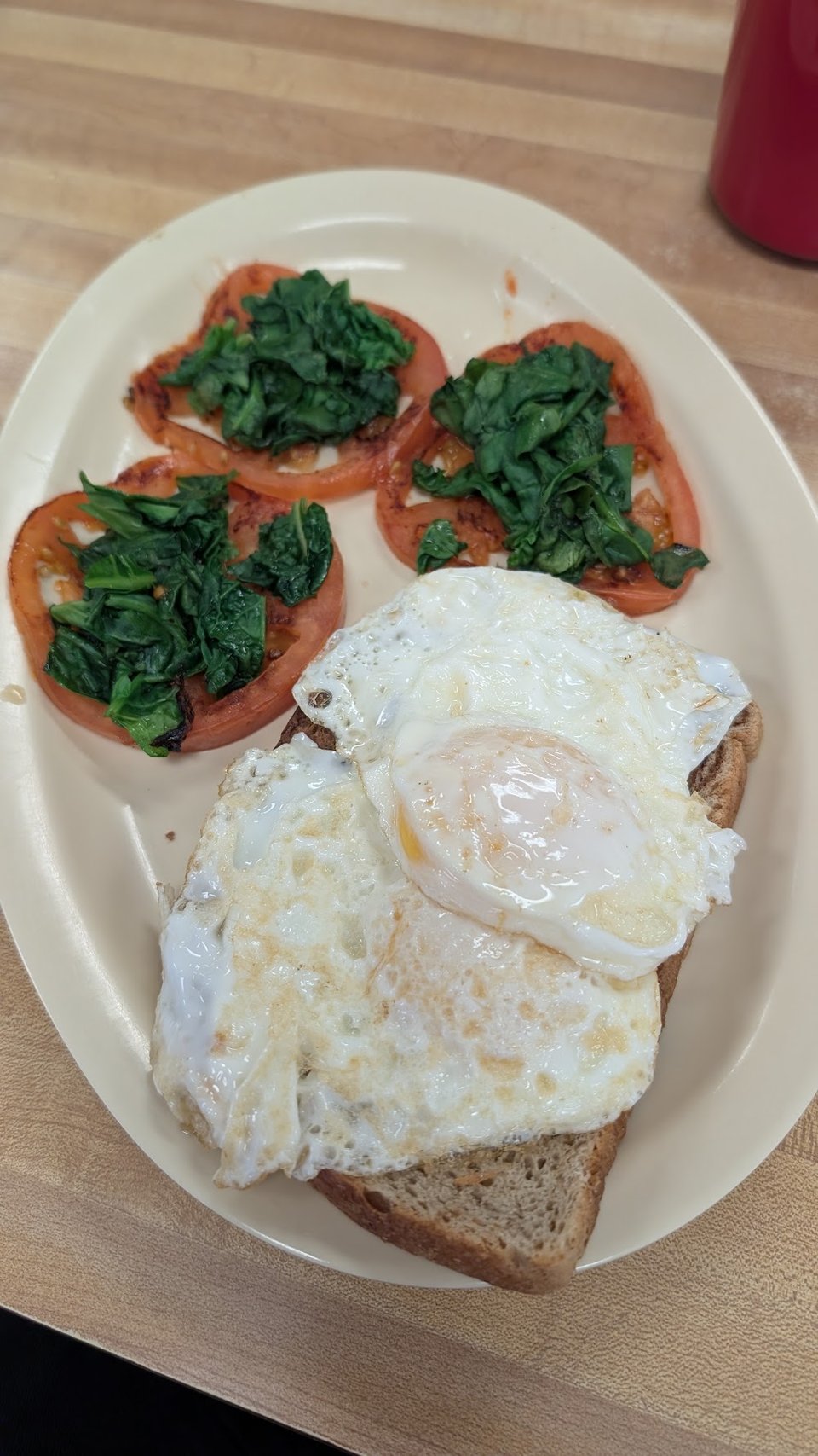 Grilled Spinach