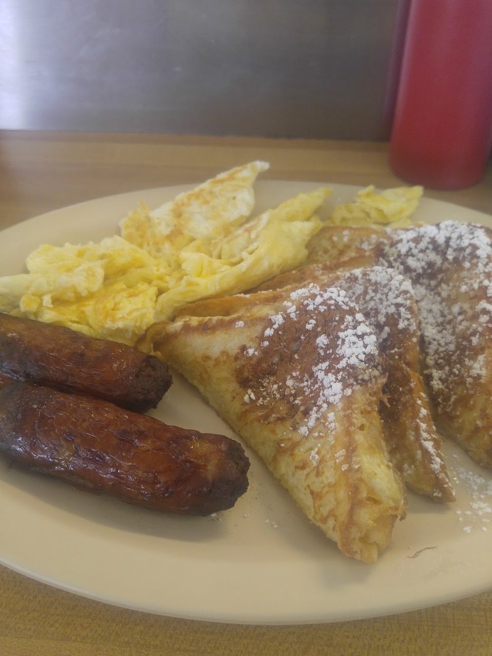 Egg & 2 Wedges French Toast